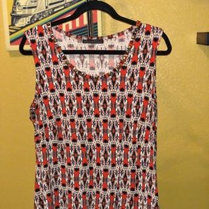 Sleeveless Casual Blouse